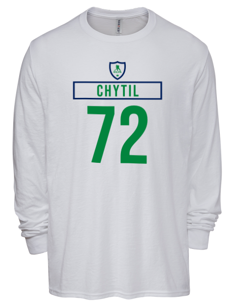 Home Jersey Filip Chytil Men's Premium Blend Long Sleeve-T-Shirt | Swagsta