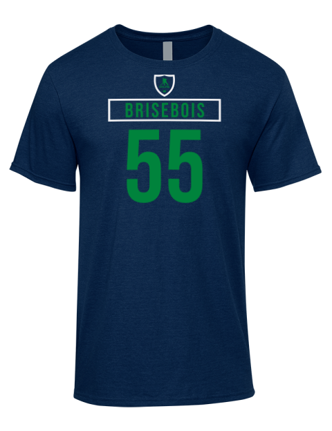 Away Jersey Guillaume Brisebois Premium Ring-Spun Cotton Unisex T-Shirt | Swagsta