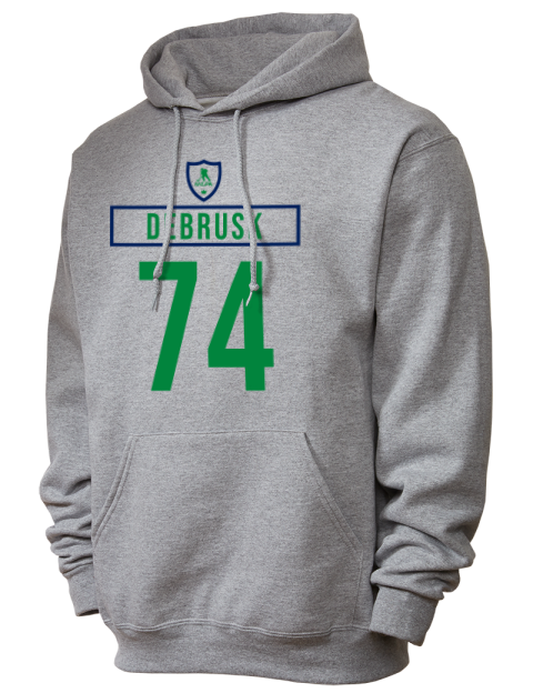 Home Jersey Jake Debrusk Unisex Hooded Sweatshirt | Swagsta
