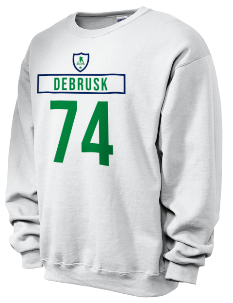 Home Jersey Jake Debrusk Unisex Crewneck Sweatshirt | Swagsta