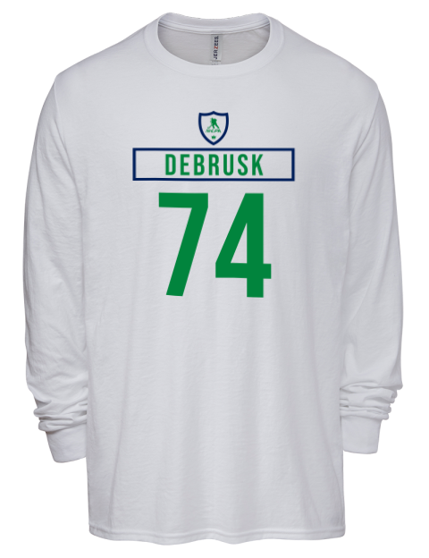 Home Jersey Jake Debrusk Men's Premium Blend Long Sleeve-T-Shirt | Swagsta
