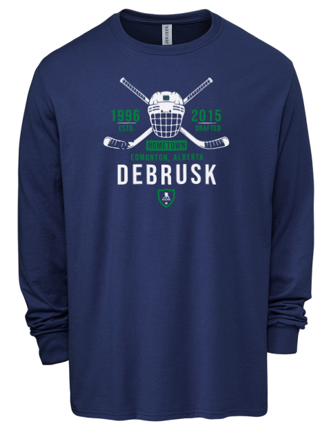 Heritage Jake Debrusk Men's Premium Blend Long Sleeve-T-Shirt | Swagsta