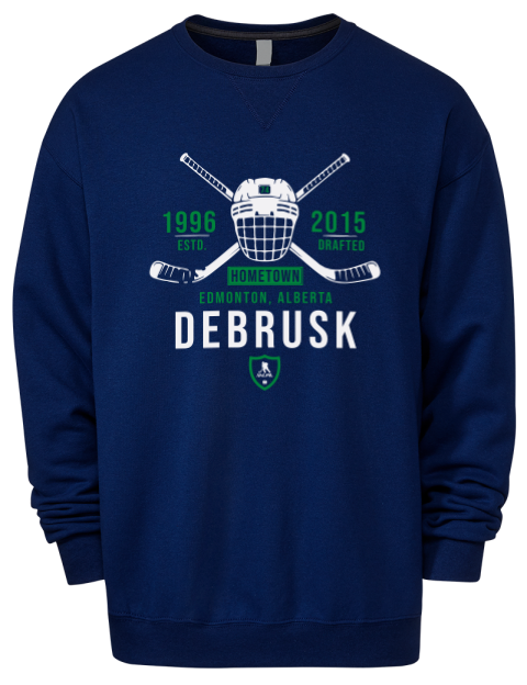 Heritage Jake Debrusk Premium Unisex Crewneck Sweatshirt | Swagsta