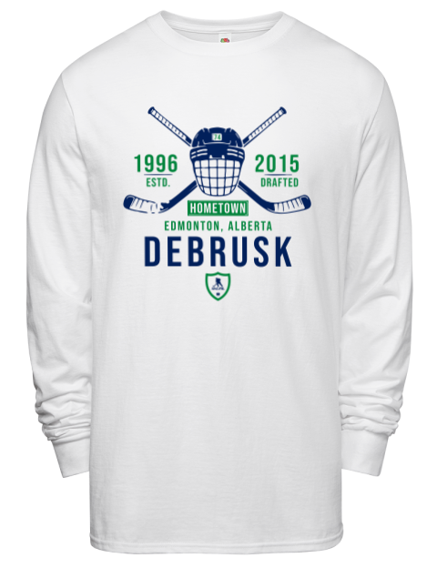Classic Heritage Jake Debrusk Men's Long-Sleeve T-Shirt | Swagsta