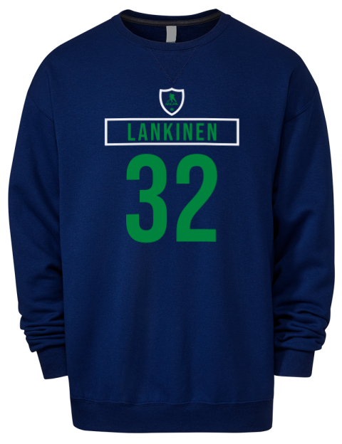 Away Jersey Kevin Lankinen Premium Unisex Crewneck Sweatshirt | Swagsta