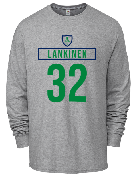 Home Jersey Kevin Lankinen Men's Long-Sleeve T-Shirt | Swagsta
