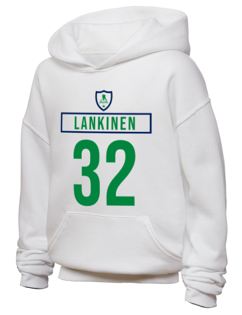 Home Jersey Kevin Lankinen Youth Hooded Sweatshirt | Swagsta