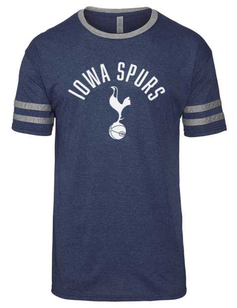 Arched Iowa Spurs Men's Tri-Blend T-Shirt | Swagsta