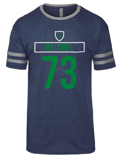 Away Jersey Lukas Reichel Men's Tri-Blend T-Shirt | Swagsta
