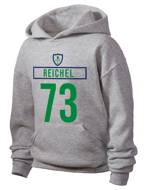 Home Jersey Lukas Reichel Youth Hooded Sweatshirt | Swagsta