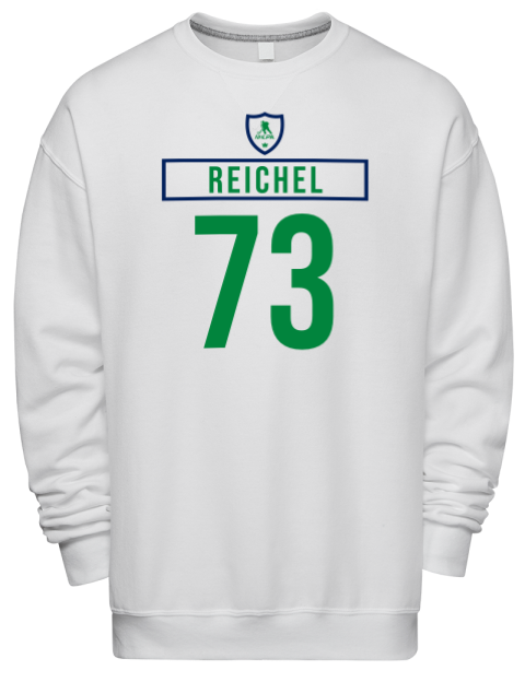 Home Jersey Lukas Reichel Premium Unisex Crewneck Sweatshirt | Swagsta