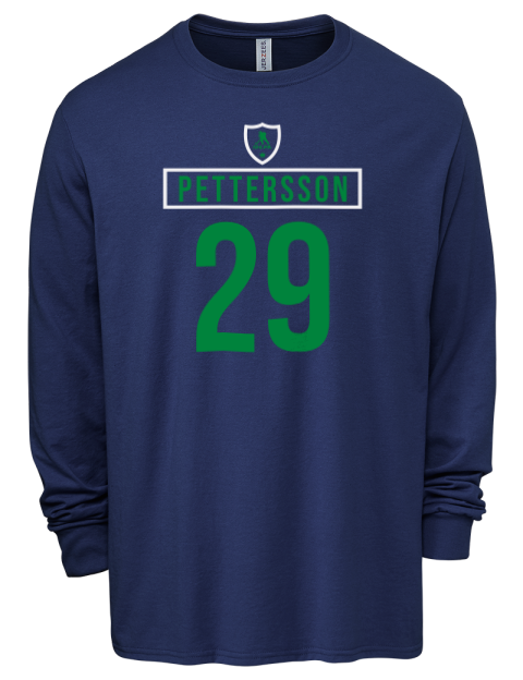 Away Jersey Marcus Pettersson Men's Premium Blend Long Sleeve-T-Shirt | Swagsta