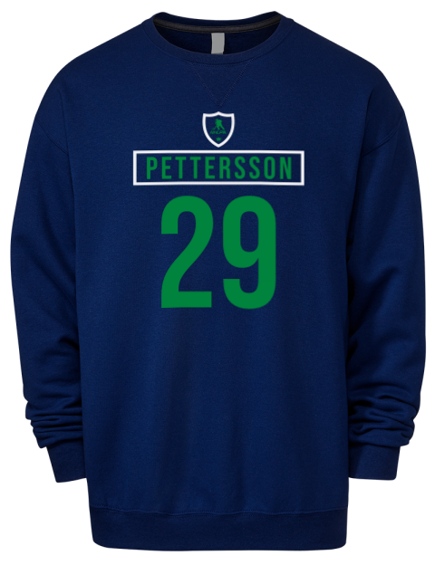 Away Jersey Marcus Pettersson Premium Unisex Crewneck Sweatshirt | Swagsta
