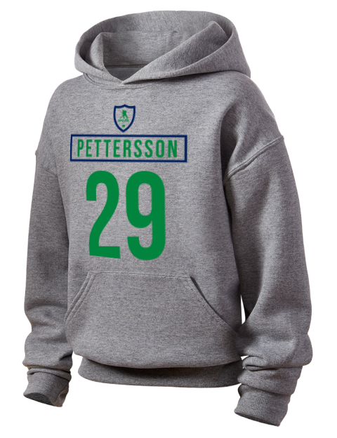 Home Jersey Marcus Pettersson Youth Hooded Sweatshirt | Swagsta