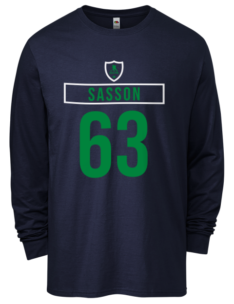 Away Jersey Max Sasson Men's Long-Sleeve T-Shirt | Swagsta