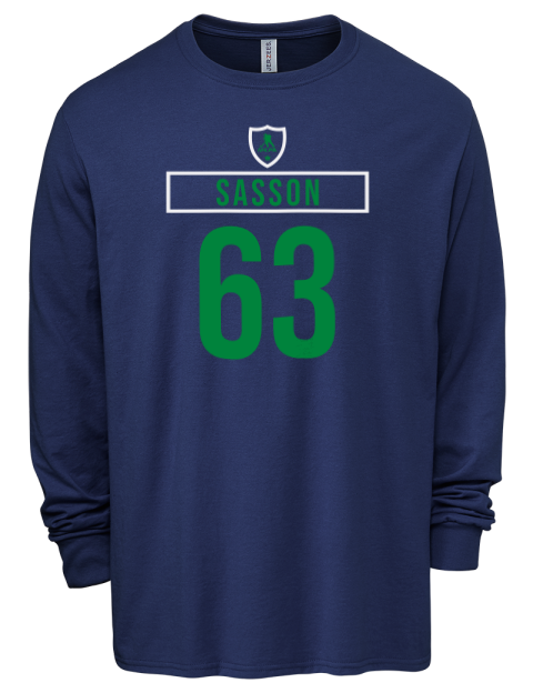 Away Jersey Max Sasson Men's Premium Blend Long Sleeve-T-Shirt | Swagsta