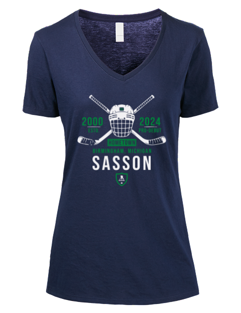 Heritage Max Sasson Premium Ladies V-Neck T-Shirt | Swagsta