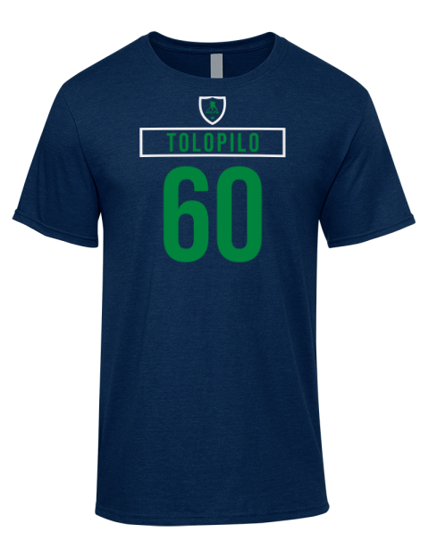 Away Jersey Nikita Tolopilo Premium Ring-Spun Cotton Unisex T-Shirt | Swagsta