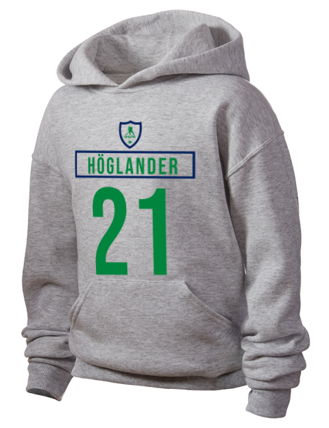 Home Jersey Nils Hoglander Youth Hooded Sweatshirt | Swagsta