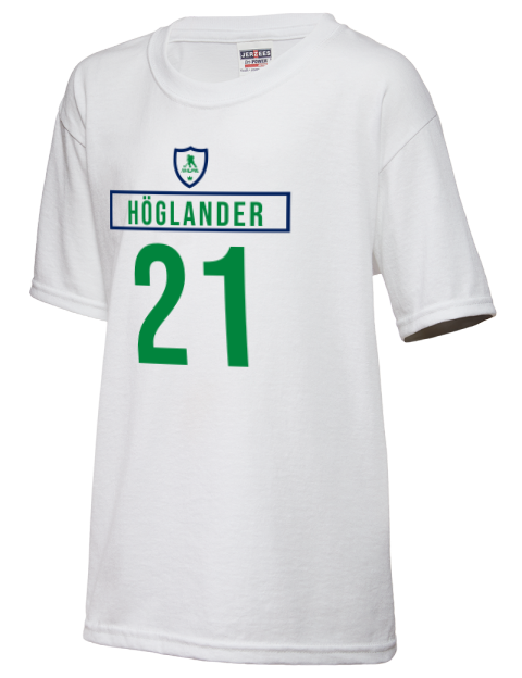 Home Jersey Nils Hoglander Youth T-Shirt | Swagsta