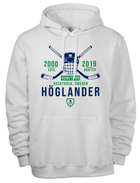 Classic Heritage Nils Hoglander Eco Premium Unisex Hooded Sweatshirt | Swagsta