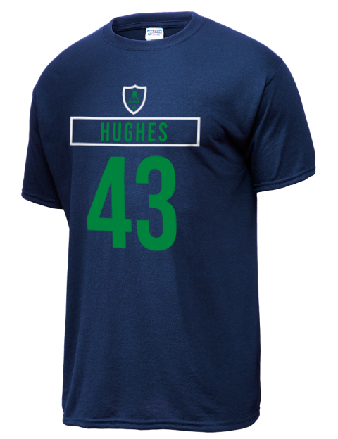 Away Jersey Quinn Hughes Dri-Power Unisex T-Shirt | Swagsta