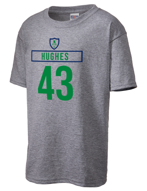 Home Jersey Quinn Hughes Youth T-Shirt | Swagsta