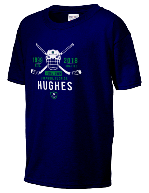 Heritage Quinn Hughes Youth T-Shirt | Swagsta