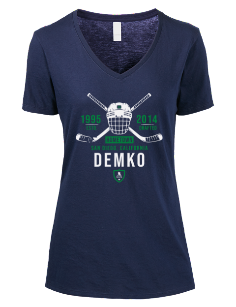 Heritage Thatcher Demko Premium Ladies V-Neck T-Shirt | Swagsta