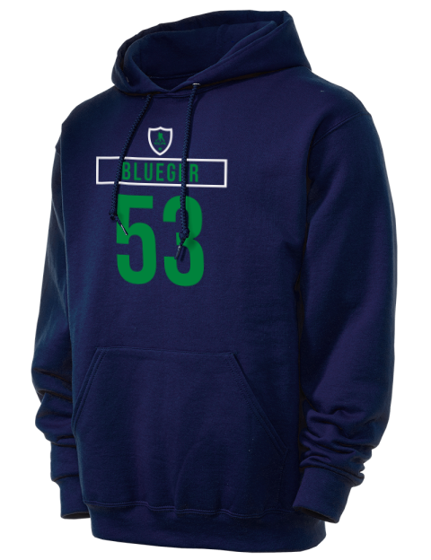 Away Jersey Theodor Blueger Unisex Hooded Sweatshirt | Swagsta