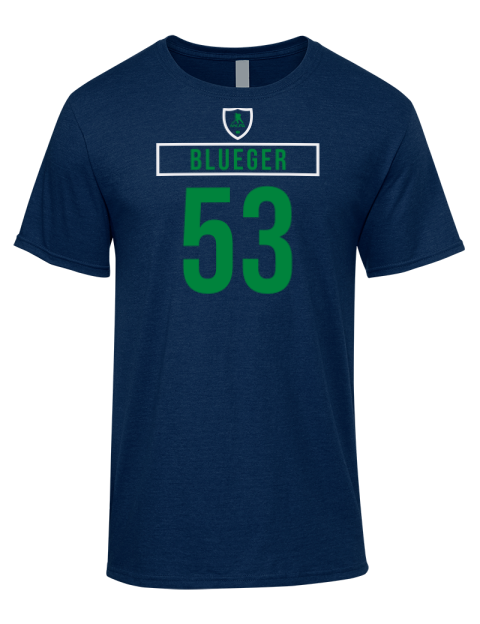 Away Jersey Theodor Blueger Premium Ring-Spun Cotton Unisex T-Shirt | Swagsta