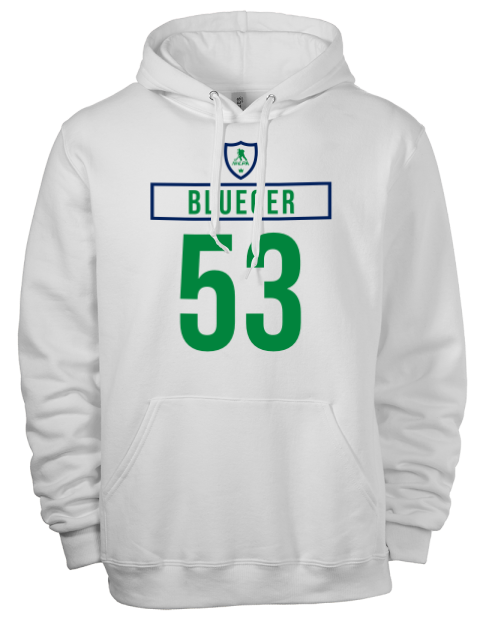 Home Jersey Theodor Blueger Eco Premium Unisex Hooded Sweatshirt | Swagsta