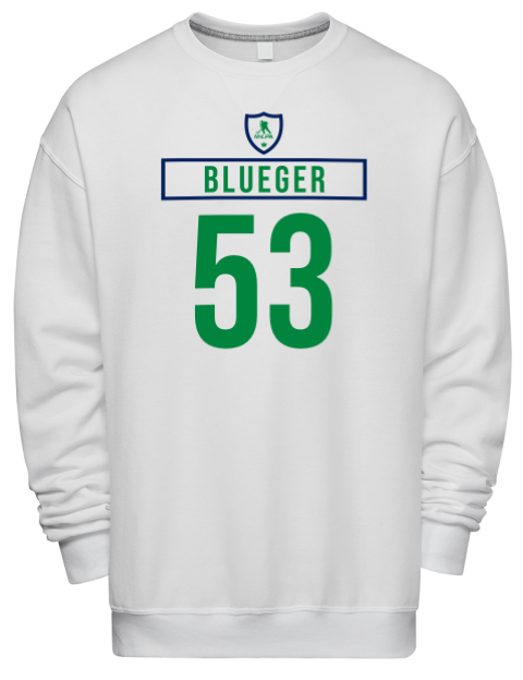 Home Jersey Theodor Blueger Premium Unisex Crewneck Sweatshirt | Swagsta