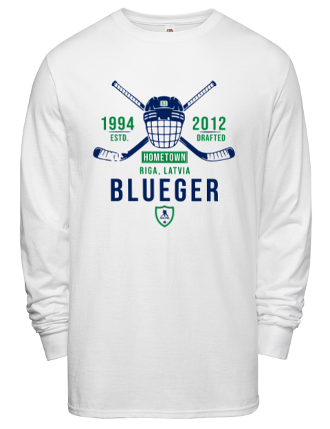 Classic Heritage Theodor Blueger Men's Long-Sleeve T-Shirt | Swagsta