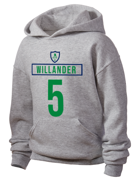 Home Jersey Tom Willander Youth Hooded Sweatshirt | Swagsta