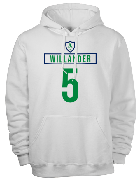 Home Jersey Tom Willander Eco Premium Unisex Hooded Sweatshirt | Swagsta