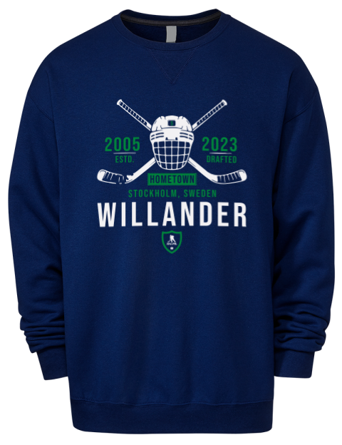 Heritage Tom Willander Premium Unisex Crewneck Sweatshirt | Swagsta