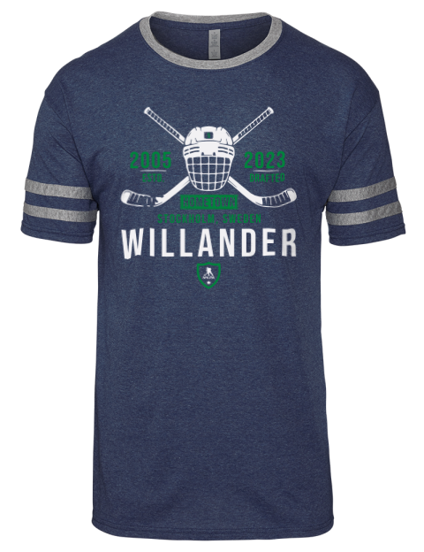 Heritage Tom Willander Men's Tri-Blend T-Shirt | Swagsta
