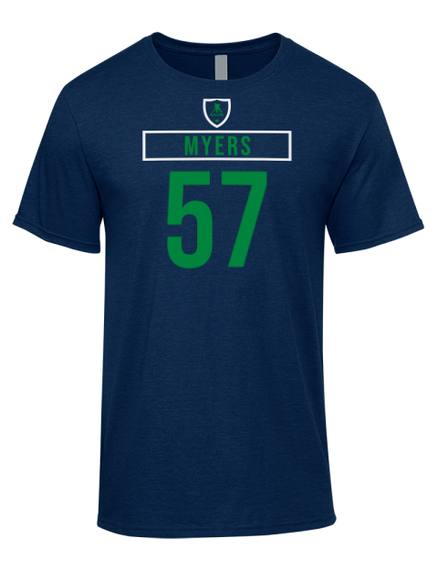 Away Jersey Tyler Myers Premium Ring-Spun Cotton Unisex T-Shirt | Swagsta
