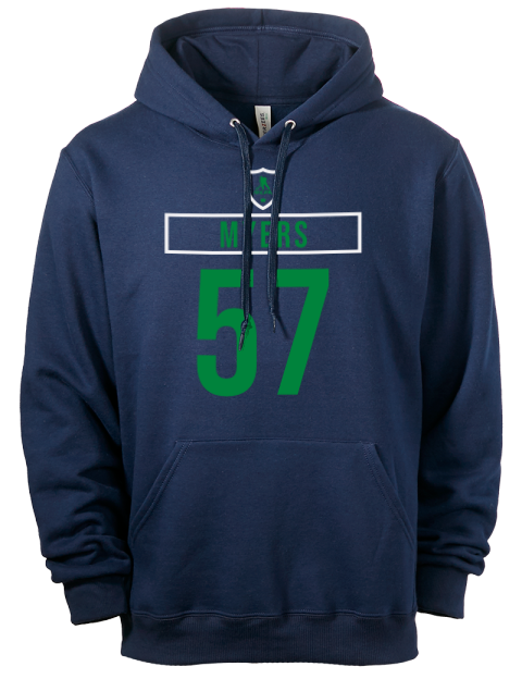 Away Jersey Tyler Myers Eco Premium Unisex Hooded Sweatshirt | Swagsta
