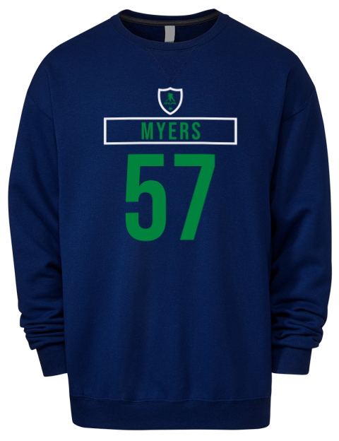Away Jersey Tyler Myers Premium Unisex Crewneck Sweatshirt | Swagsta
