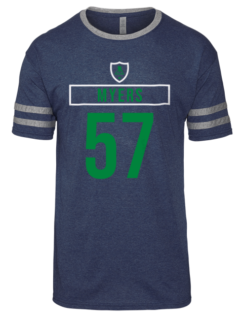 Away Jersey Tyler Myers Men's Tri-Blend T-Shirt | Swagsta