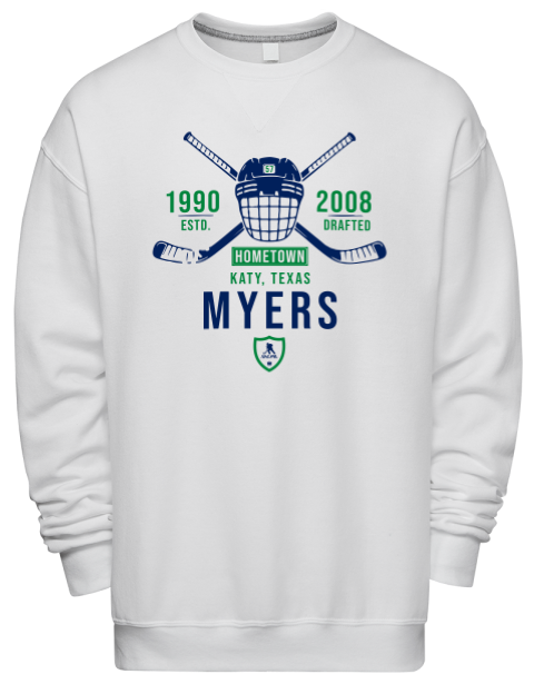Classic Heritage Tyler Myers Premium Unisex Crewneck Sweatshirt | Swagsta