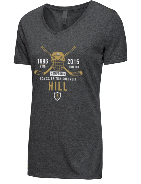 Heritage Adin Hill Premium Ladies V-Neck T-Shirt | Swagsta