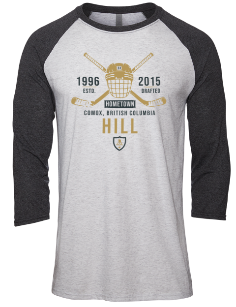 Classic Heritage Adin Hill Unisex Premium Three-Quarter Raglan T-Shirt | Swagsta