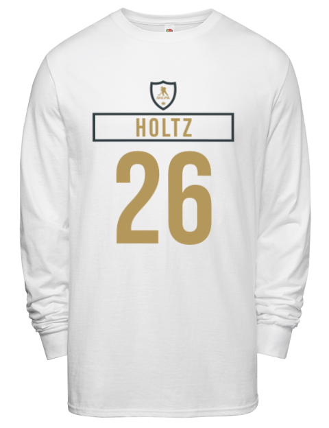 Home Jersey Alexander Holtz Men's Long-Sleeve T-Shirt | Swagsta