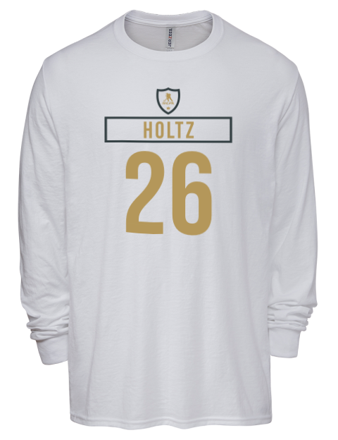 Home Jersey Alexander Holtz Men's Premium Blend Long Sleeve-T-Shirt | Swagsta