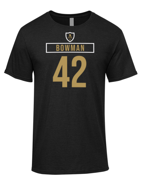 Away Jersey Braedon Bowman Premium Ring-Spun Cotton Unisex T-Shirt | Swagsta