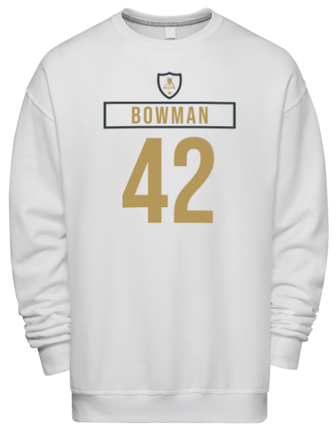 Home Jersey Braedon Bowman Premium Unisex Crewneck Sweatshirt | Swagsta