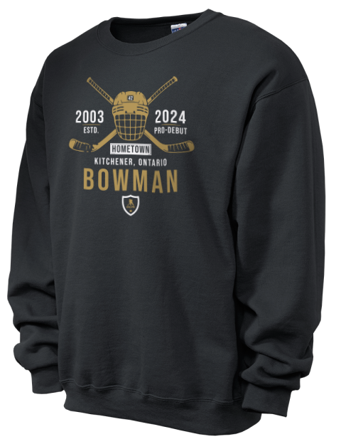 Heritage Braedon Bowman Unisex Crewneck Sweatshirt | Swagsta